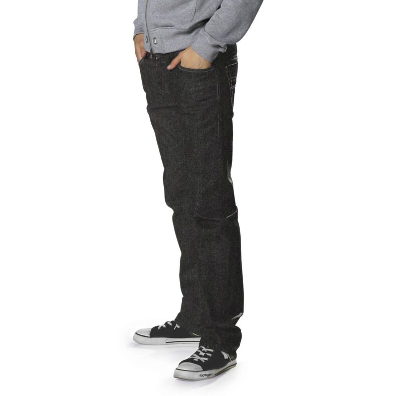 Denim de coton moyen – noir,  image number 7