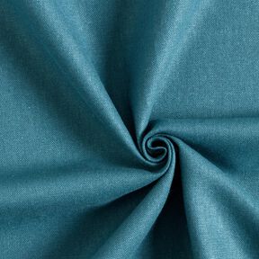 Pur lin lourd Uni – bleu océan, 