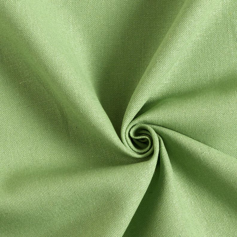 Pur lin lourd Uni – vert, image number 1