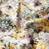 Popeline coton Fleurs romantiques – gris mauve/or,  thumbnail number 2