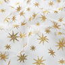 Tulle Étoiles pailletées – blanc/or,  thumbnail number 2