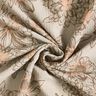 Tissu double gaze de coton Sommerblumen – taupe clair/marron moyen,  thumbnail number 3