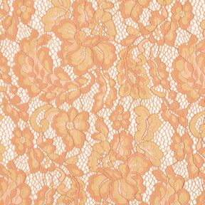 Dentelle Fleurs romantiques – saumon/jaune vanille, 