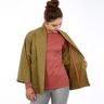 FRAU SINA - Veste kimono à poches en biais, Studio Schnittreif | XS - XXL,  thumbnail number 3