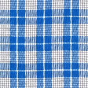 Viscose mélangée Prince de Galles – bleu, 