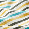Jersey coton Bandes au pinceau – blanc,  thumbnail number 2