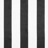 Satin de polyester larges rayures verticales – noir/blanc,  thumbnail number 1