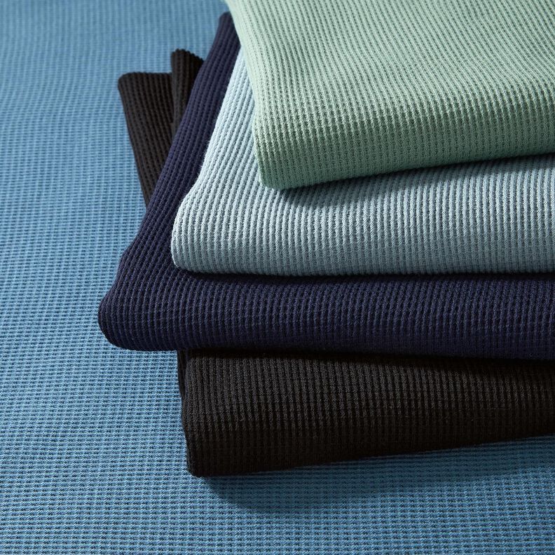 Jersey gaufré Uni – gris,  image number 4