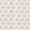 Coton enduit Sujets abstraits – blanc/noix de cajou,  thumbnail number 1