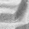 Tissu de décoration Canvas Cercles mandala – gris,  thumbnail number 2