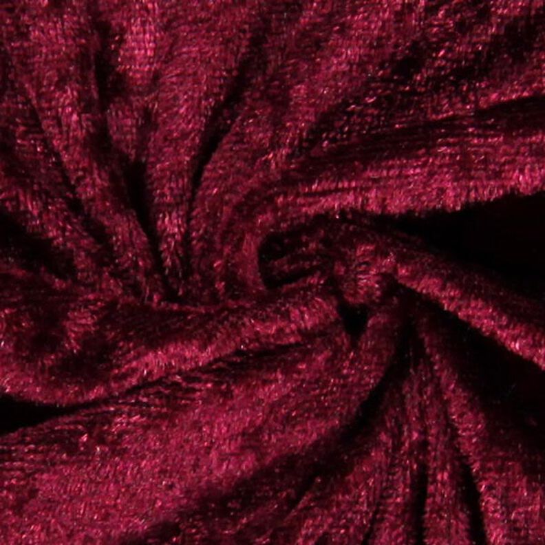 Panne de velours – rouge bordeaux,  image number 2