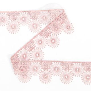Dentelle au fuseau (30 mm) 7 – vieux rose, 