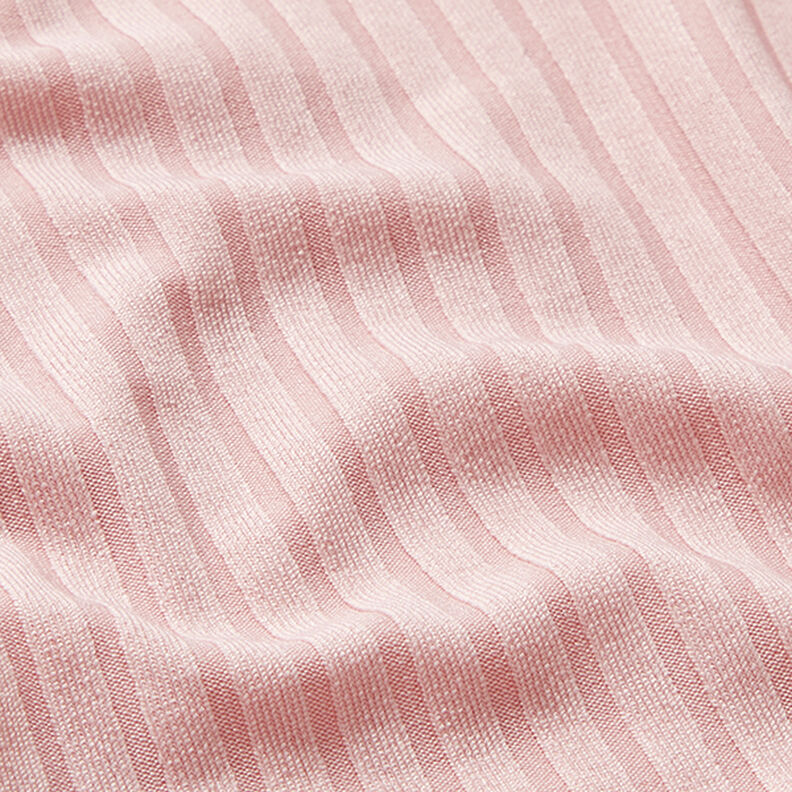 Maille côtelée unie – rosé,  image number 2