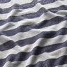 Jersey à rayures horizontales scintillantes – gris clair/bleu marine,  thumbnail number 2