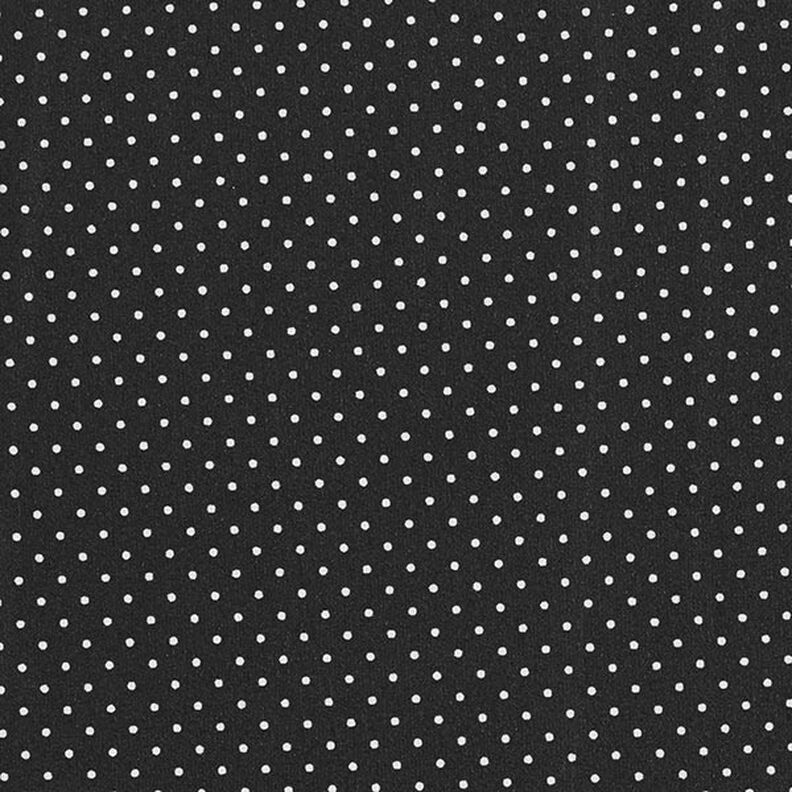 Coton enduit petits pois – noir,  image number 1