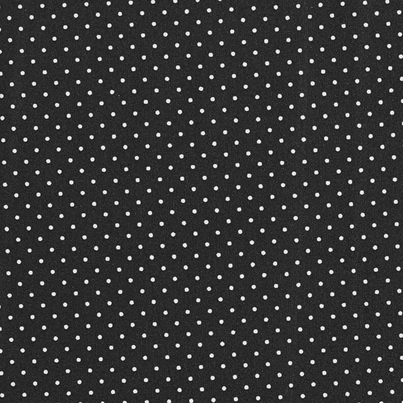 Coton enduit petits pois – noir, image number 1