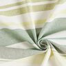 Tissu de décoration Semi-panama Mélange de rayures multicolores recyclé – vert,  thumbnail number 3