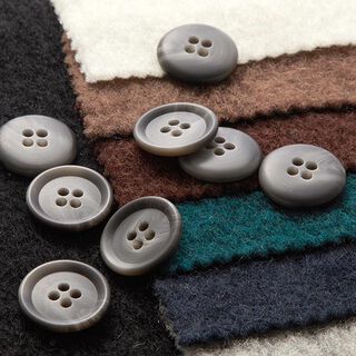Manteau Bouton Set [ 8-pièces ] – gris, 