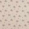 GOTS Jersey coton Fleurs éparses | Poppy Fabrics – amande,  thumbnail number 1