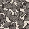 Tissu de décoration Semi-panama Ginkgo tacheté – noir/nature,  thumbnail number 5