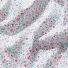 Tissu en coton Popeline jolies petites fleurs – menthe poivrée/violet pastel,  thumbnail number 2