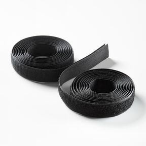 Set de bandes velcro [2 x 2m | 20 mm] – noir, 