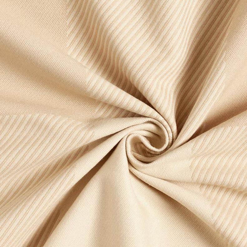 Tissu de décoration Jacquard Plaid Vichy – beige, image number 6