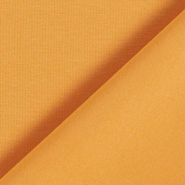 Jersey coton Medium uni – jaune curry,  image number 5