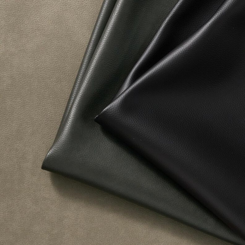 Tissu de revêtement Imitation cuir gaufré – écru,  image number 6