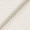 Tissu de décoration Jacquard Petits losanges – beige foncé,  thumbnail number 3