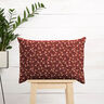 Tissu en coton Popeline Roses classiques – rouge foncé/or,  thumbnail number 8