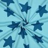 Sweat douillet Étoiles | Poppy Fabrics – bleu brillant/bleu océan,  thumbnail number 3