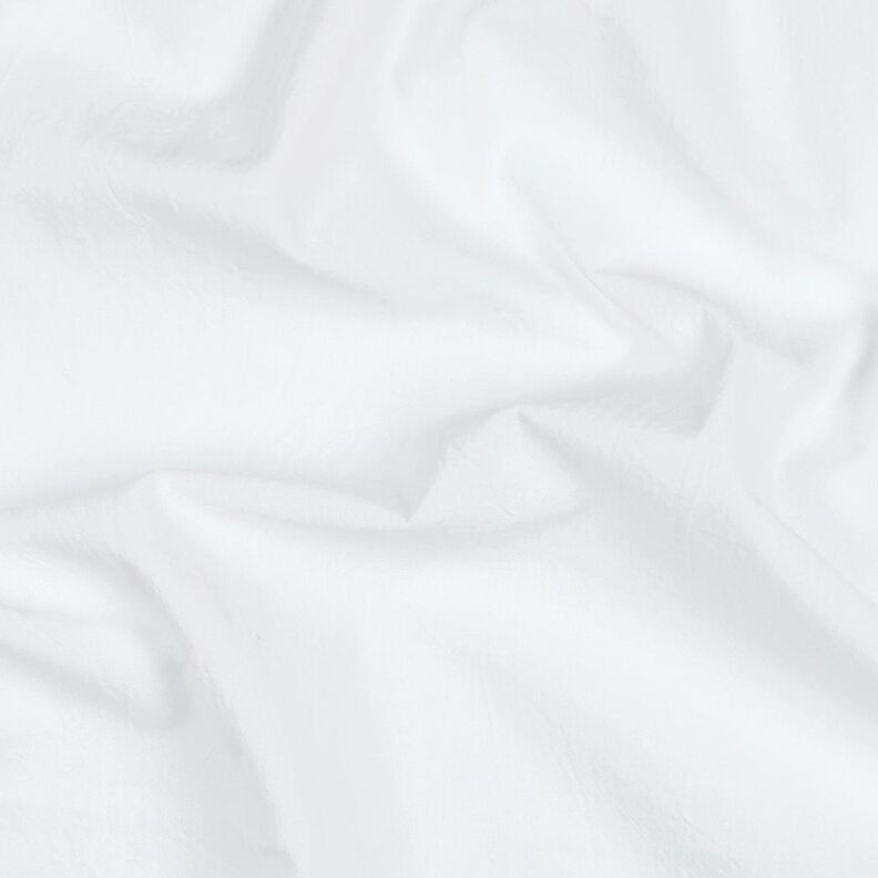Tissu en coton Crinkle prélavé – blanc, image number 2