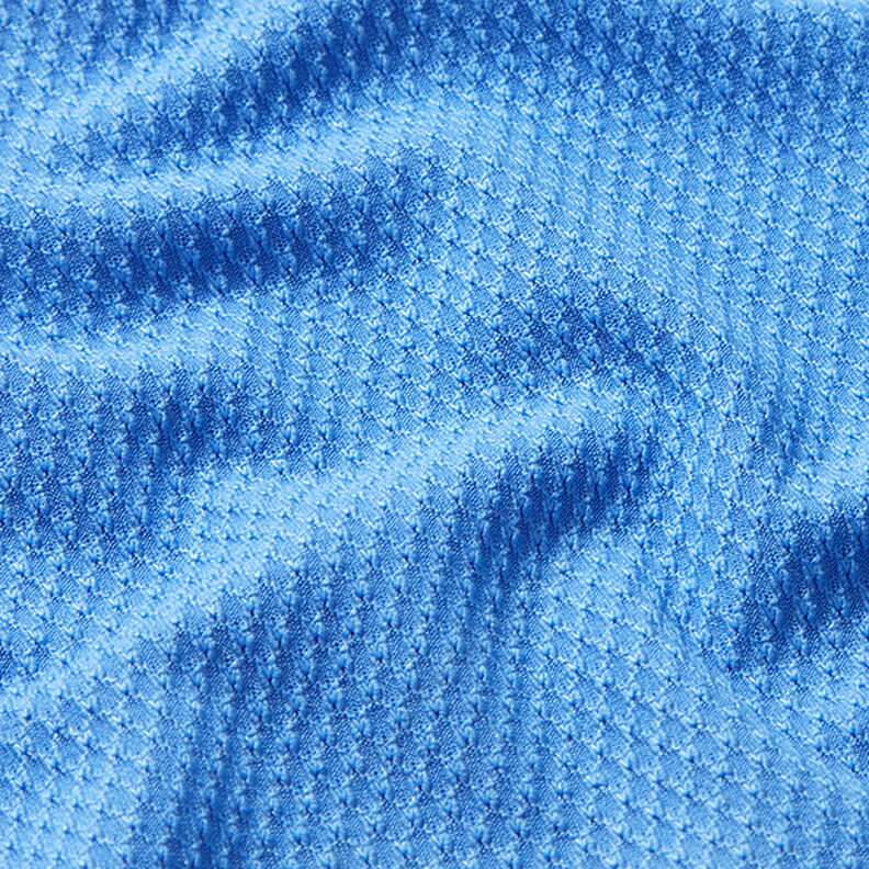 Jersey jacquard Structure – bleu brillant,  image number 2