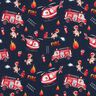 Sweatshirt gratté Chiens pompiers – bleu nuit,  thumbnail number 1