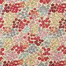 Tissu de décoration Gobelin Splendeur des fleurs – beige clair/rouge,  thumbnail number 1