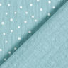 Tissu double gaze de coton Petits points – bleu pigeon,  thumbnail number 4