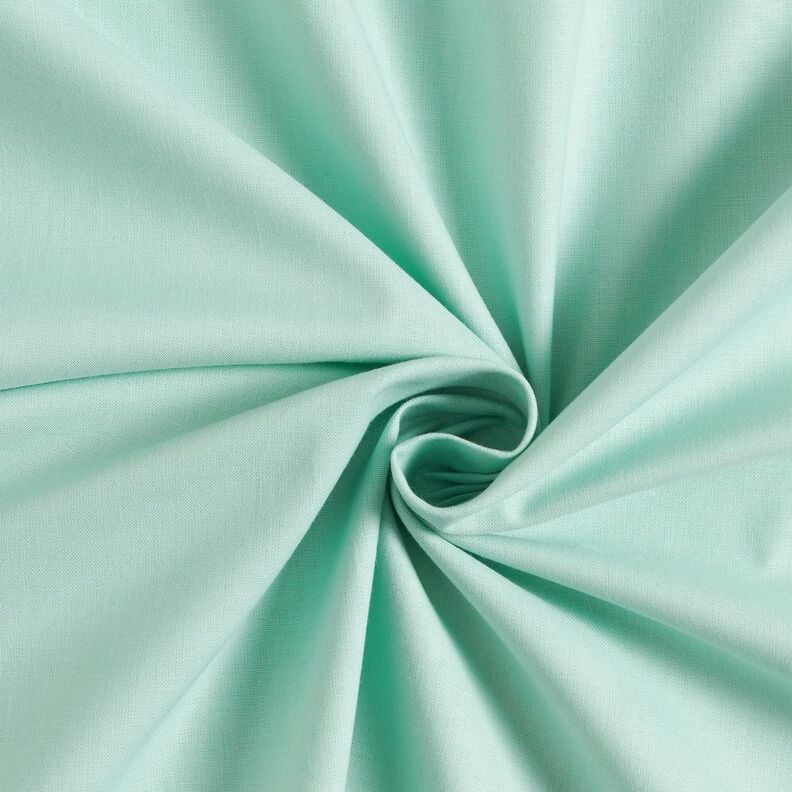 Tissu en coton Popeline Uni – menthe clair,  image number 1
