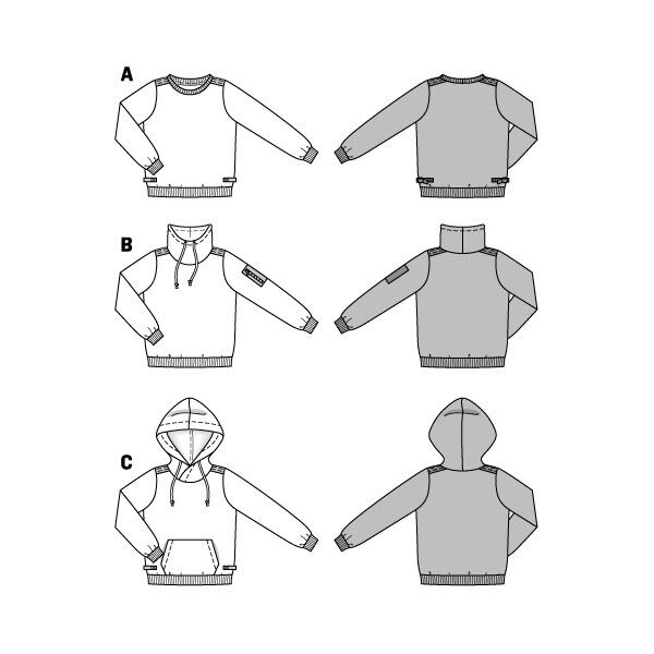 Pull-over, Burda 9407, image number 9