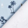 Jersey coton Sentiment d'Hawaï – bleu argenté,  thumbnail number 4