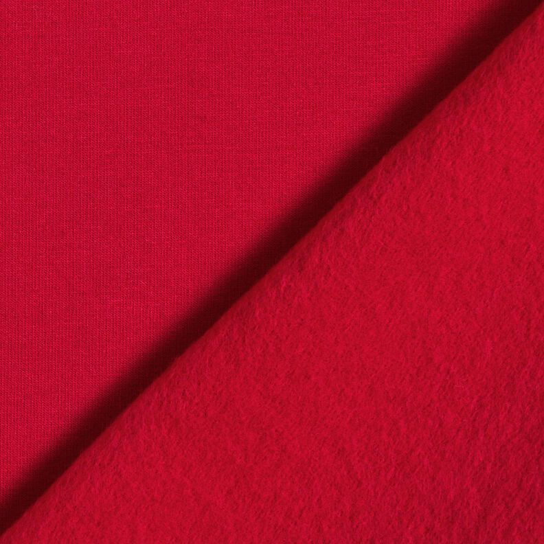 Molleton coton léger uni – framboise, image number 5