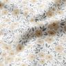 Tissu de décoration Satin de coton Mer de fleurs – noix de cajou/blanc,  thumbnail number 2