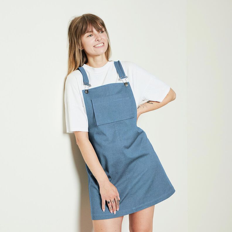 Denim de coton léger – bleu clair,  image number 6