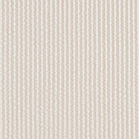 Jersey coton Seersucker Rayures fines – amande/blanc, 