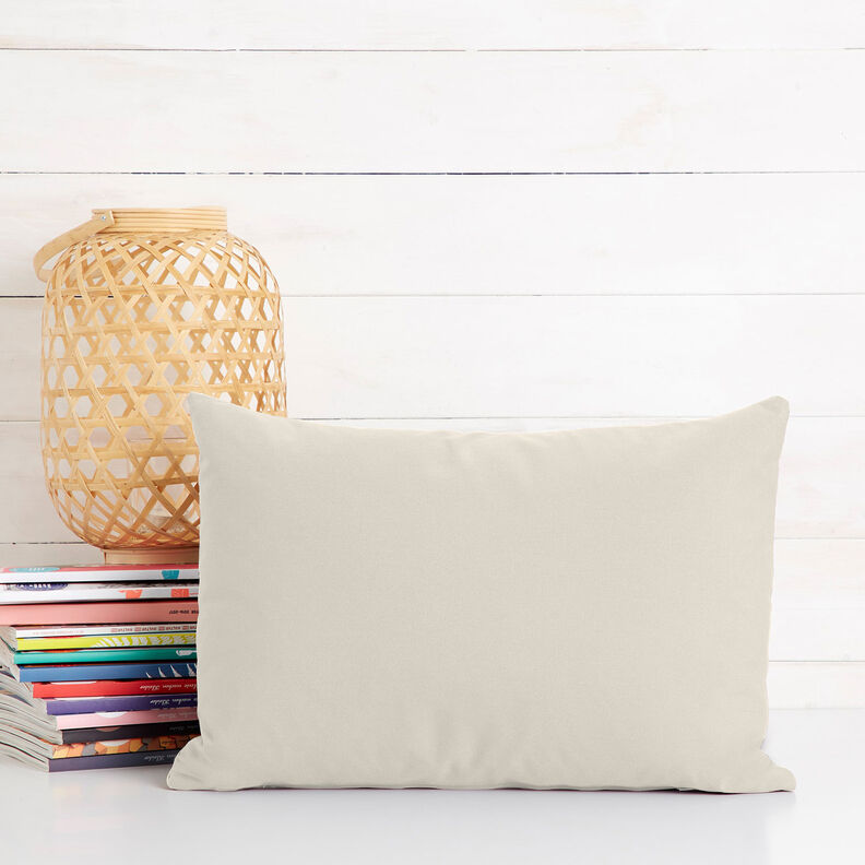 Tissu en coton Cretonne Uni – crème,  image number 9