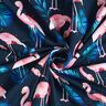 Jersey coton Flamant rose | Glitzerpüppi – bleu nuit/rose clair,  thumbnail number 3
