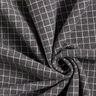 Maille jacquard brossée quadrillage – gris foncé,  thumbnail number 4