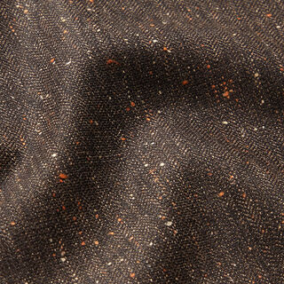 Viscose mélangé Poivre & Sel – marron noir, 