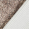 Satin plissé Motif léopard – beige clair,  thumbnail number 4
