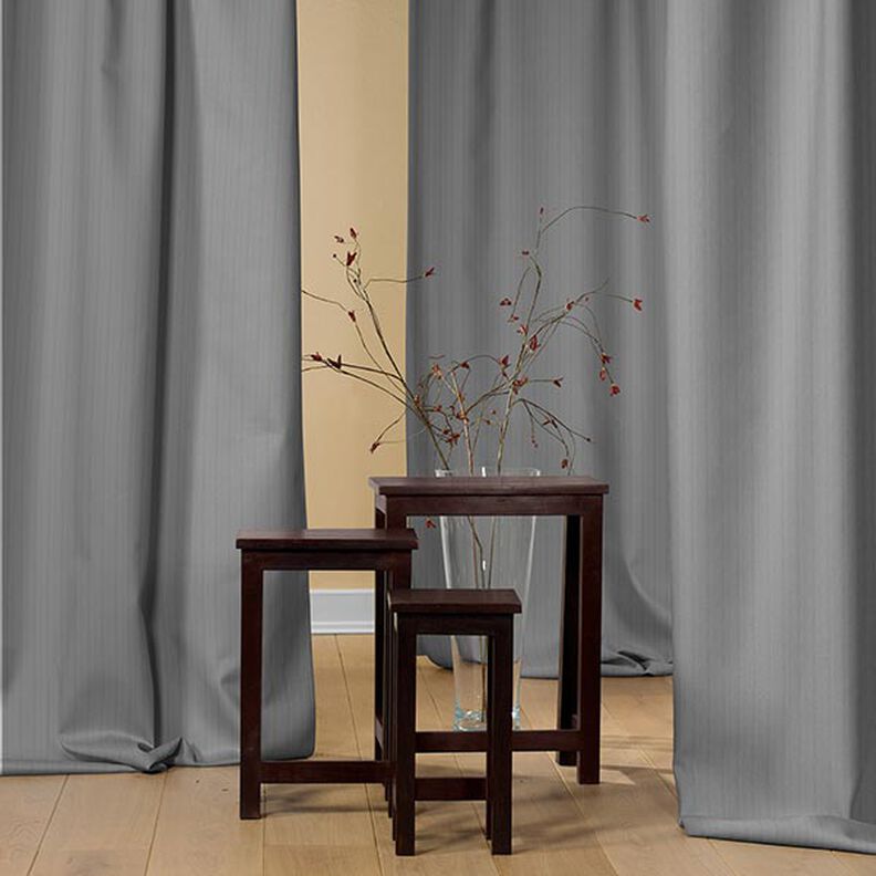 Tissu occultant Chevrons – gris foncé, image number 5